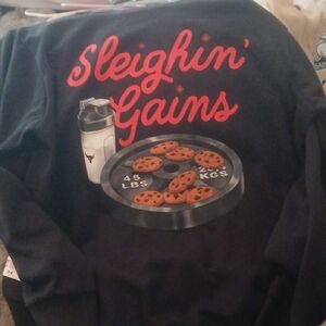 Mens Xl Under Armour Project Rock Red One Sweatshirt